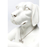 Deco Figurine Dog Marc White
