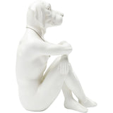 Deco Figurine Dog Marc White