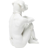 Deco Figurine Dog Marc White