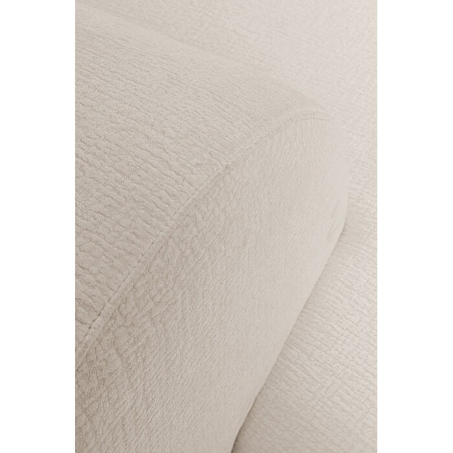 Corner Sofa Soft Edge Left Cream