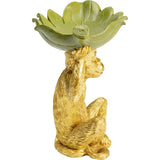 Deco Bowl Banana Leaf Monkey 14x24cm