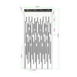 Pendant Lamp Living Vegas Deluxe Black