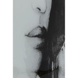 Glass Picture Smokey Face 100x150cm KARE