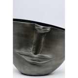 Vase Half Face Anthracite