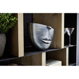 Vase Half Face Anthracite