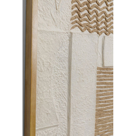 Object Picture Sandy Geometric 81x122cm KARE