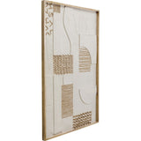 Object Picture Sandy Geometric 81x122cm KARE