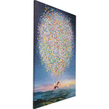 Canvas Picture Flying Elephant At Night KARE