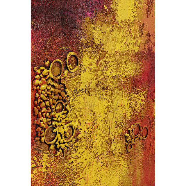 Canvas Picture Jardin Red