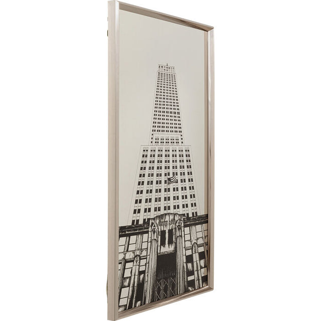 Framed Picture Empire State Mirror 77x130cm KARE