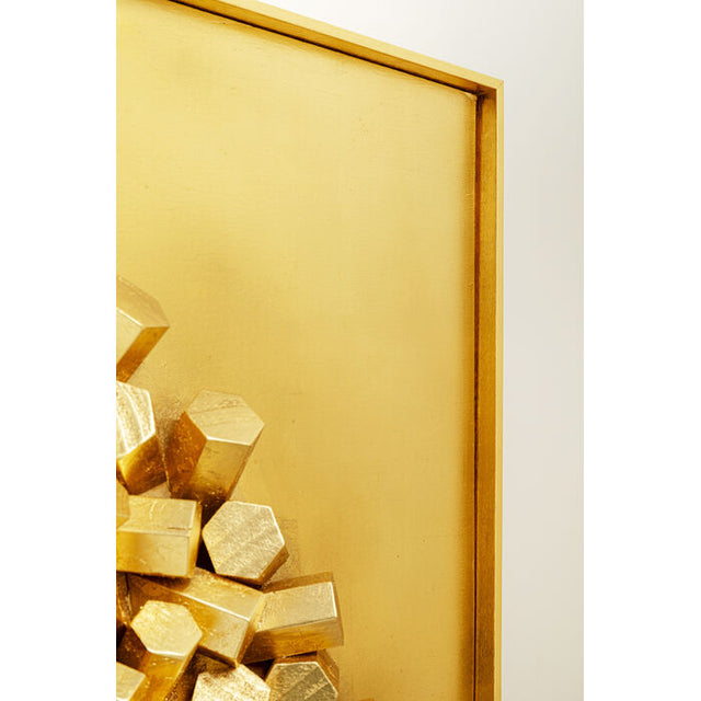 Wall Object Mikado Gold