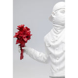 Deco Figurine Street Art Bouquet White