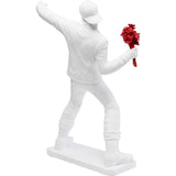 Deco Figurine Street Art Bouquet White
