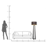 Floor Lamp Timon Black