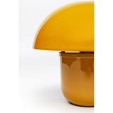 Table Lamp Mushroom Shiny Yellow