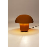 Table Lamp Mushroom Shiny Yellow