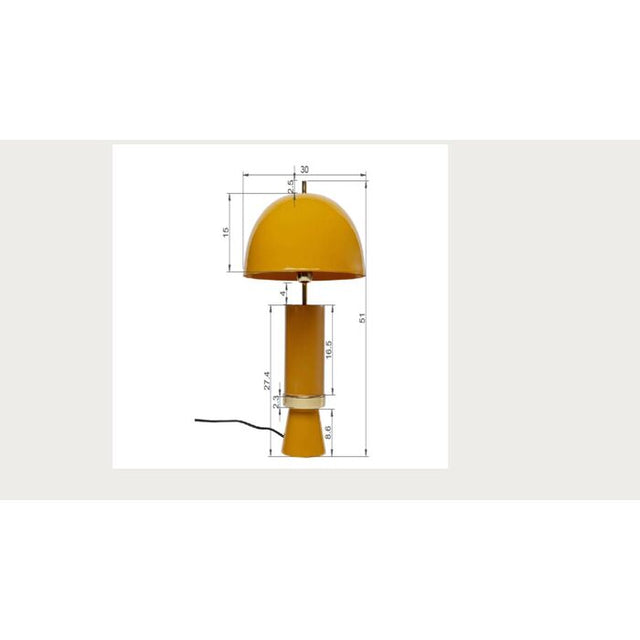 Table Lamp Josy Yellow