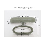 Table Lamp Suki Sage