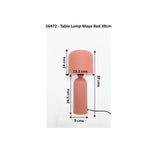 Table Lamp Maya Red