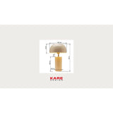 Table Lamp Loungy Ecru White
