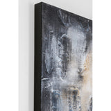 Canvas Picture Shadows Grey