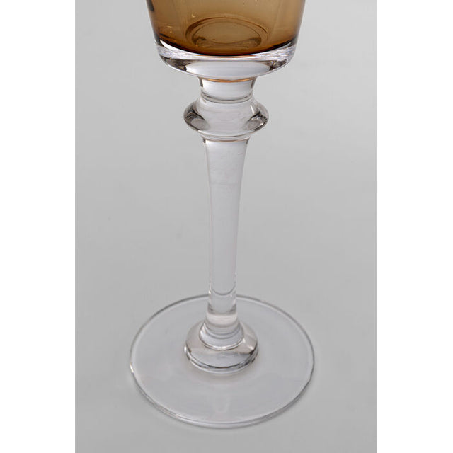 Champagne Glass Mimi Amber 24cm