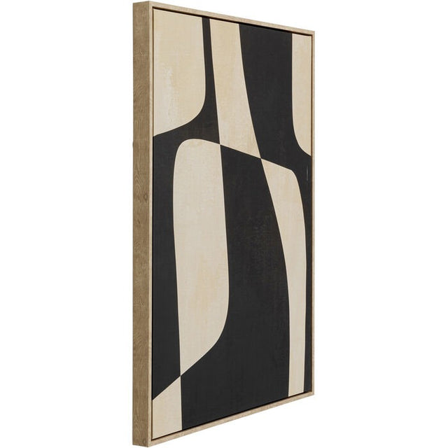 Canvas Picture Classic Shape Blacky 60x90cm KARE