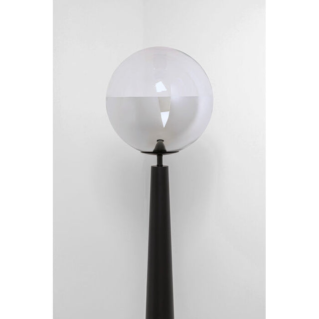 Floor Lamp Disco Ball Black