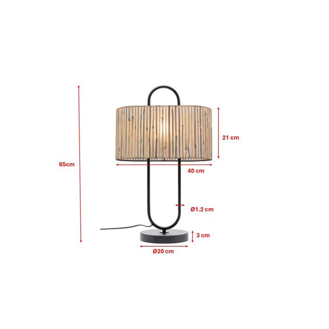 Table Lamp Philadelphia Black