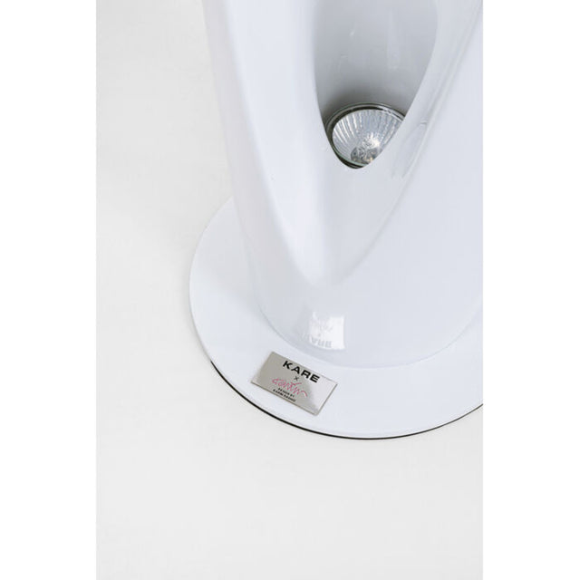 Floor Lamp Flow Flame White 132cm