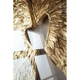 Wall Decoration Wings Gold White 120cm KARE