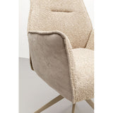 Swivel Chair with Armrest Liverpool Greige