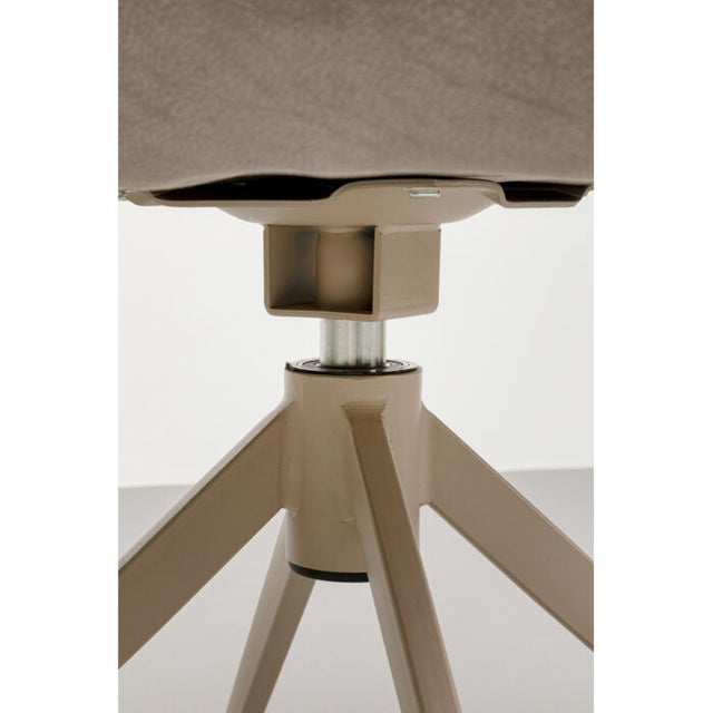 Swivel Chair with Armrest Liverpool Greige