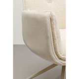 Swivel Arm Chair Hilla White