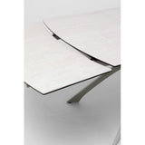 Extension Table Lana Greige 180(40+40)x90cm