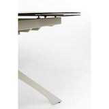 Extension Table Lana Greige 180(40+40)x90cm