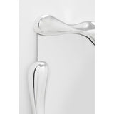 Floor Mirror Lava Silver