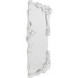 Floor Mirror Lava Silver