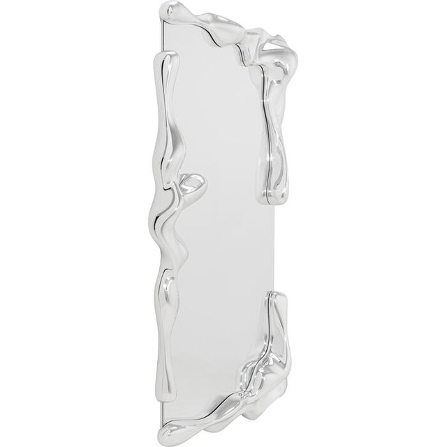 Floor Mirror Lava Silver