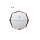 Wall Mirror Octagon Coffee