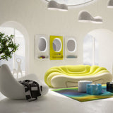 Armchair Nebula Cream 177cm