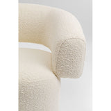 Swivel Armchair Maye Cream