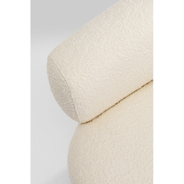 Swivel Armchair Maye Cream