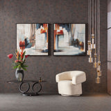 Swivel Armchair Maye Cream