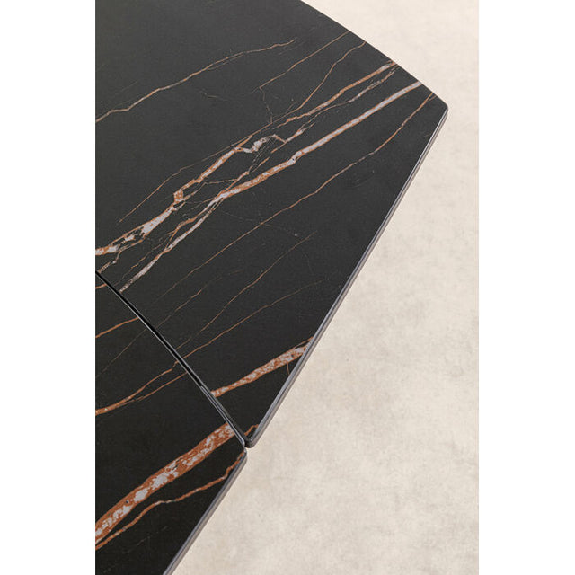 Extension Table Twist Black 120(30+30)