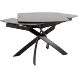 Extension Table Twist Black 120(30+30)