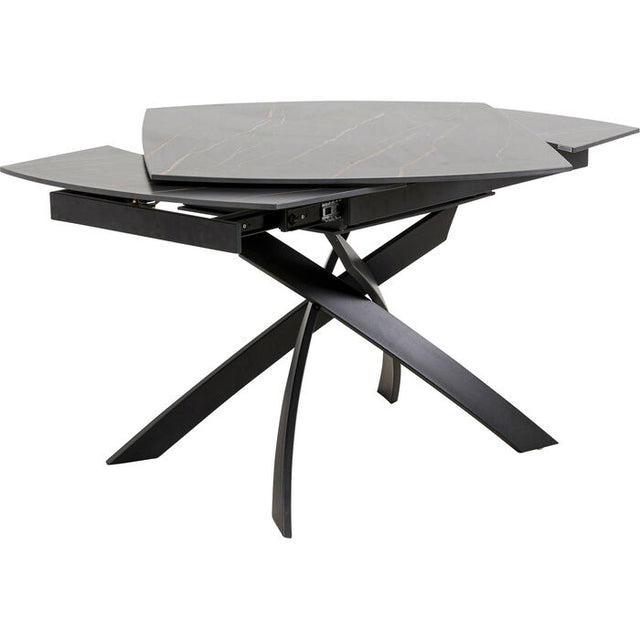 Extension Table Twist Black 120(30+30)