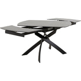 Extension Table Twist Black 120(30+30)