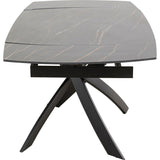Extension Table Twist Black 120(30+30)
