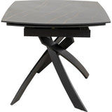 Extension Table Twist Black 120(30+30)